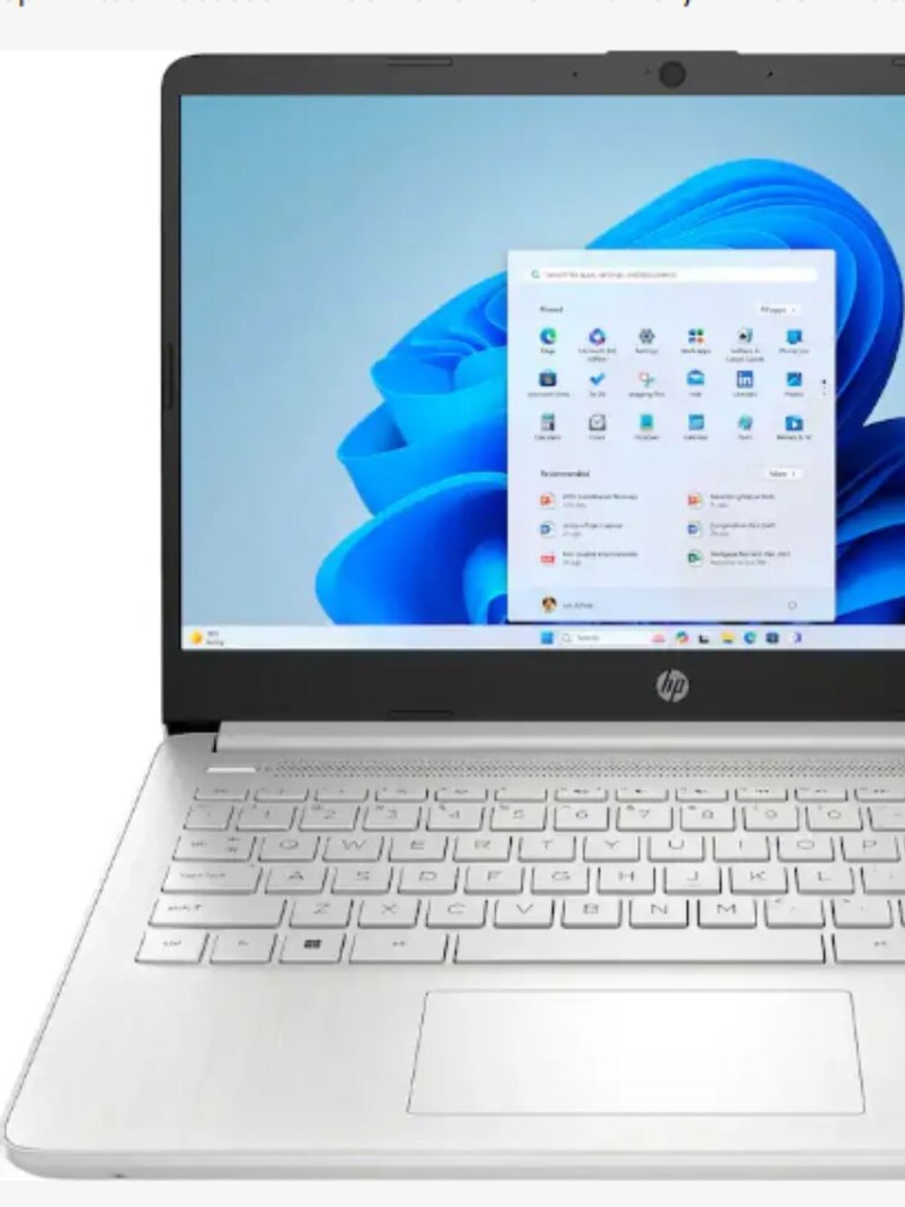 HP - 14" Laptop - Intel Processor N150 2025 - 4GB Memory - 128GB UFS - Natural S